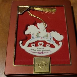 Lenox baby's first Christmas 2007